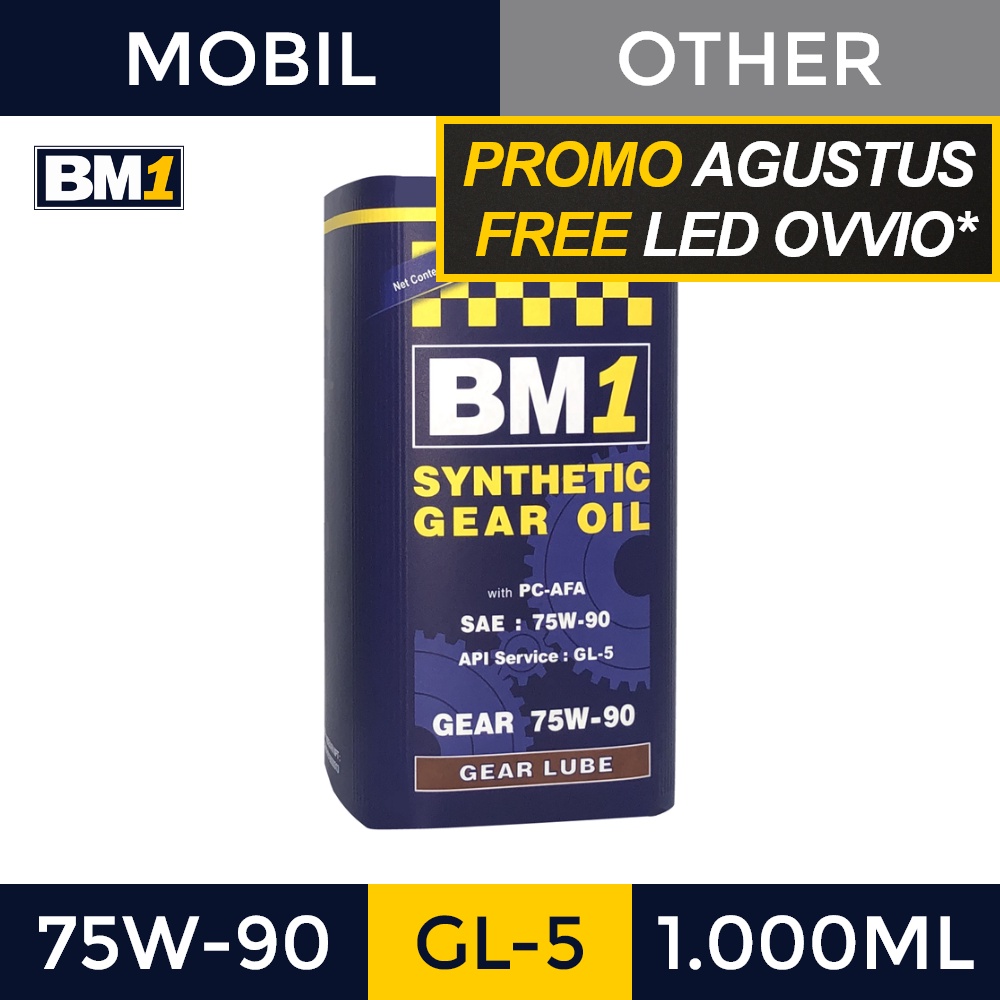 OLI TRANSMISI MOBIL MANUAL BM1 Gear Lube 75W-90 GL-5 (1L)