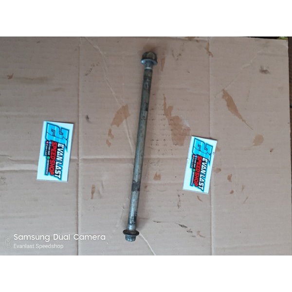 baut mur as swing arm rangka depan cbr 150 old