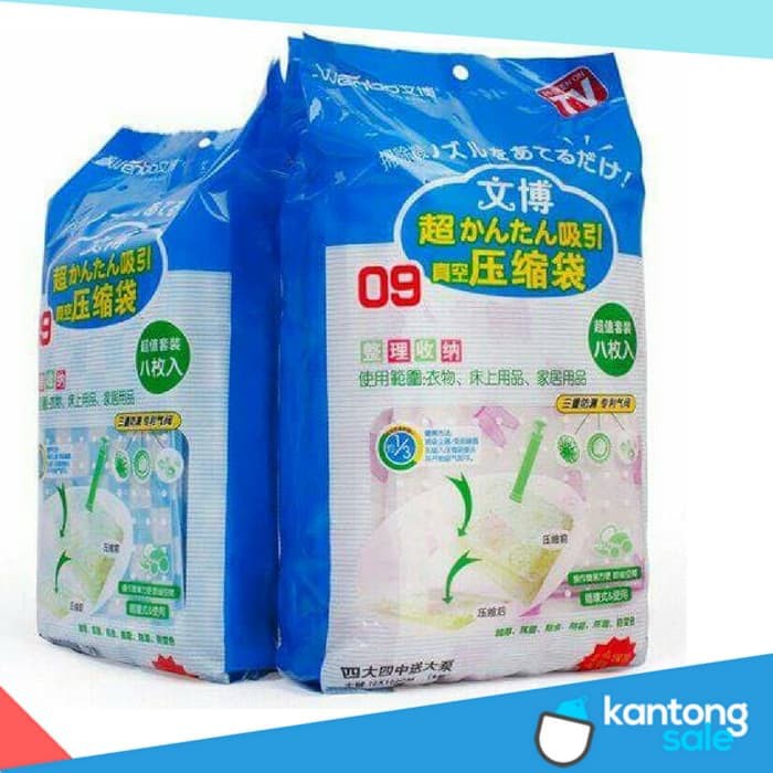 Vacuum Bag Plastik Packing Travel Bag Travel KIt Travel Pouch