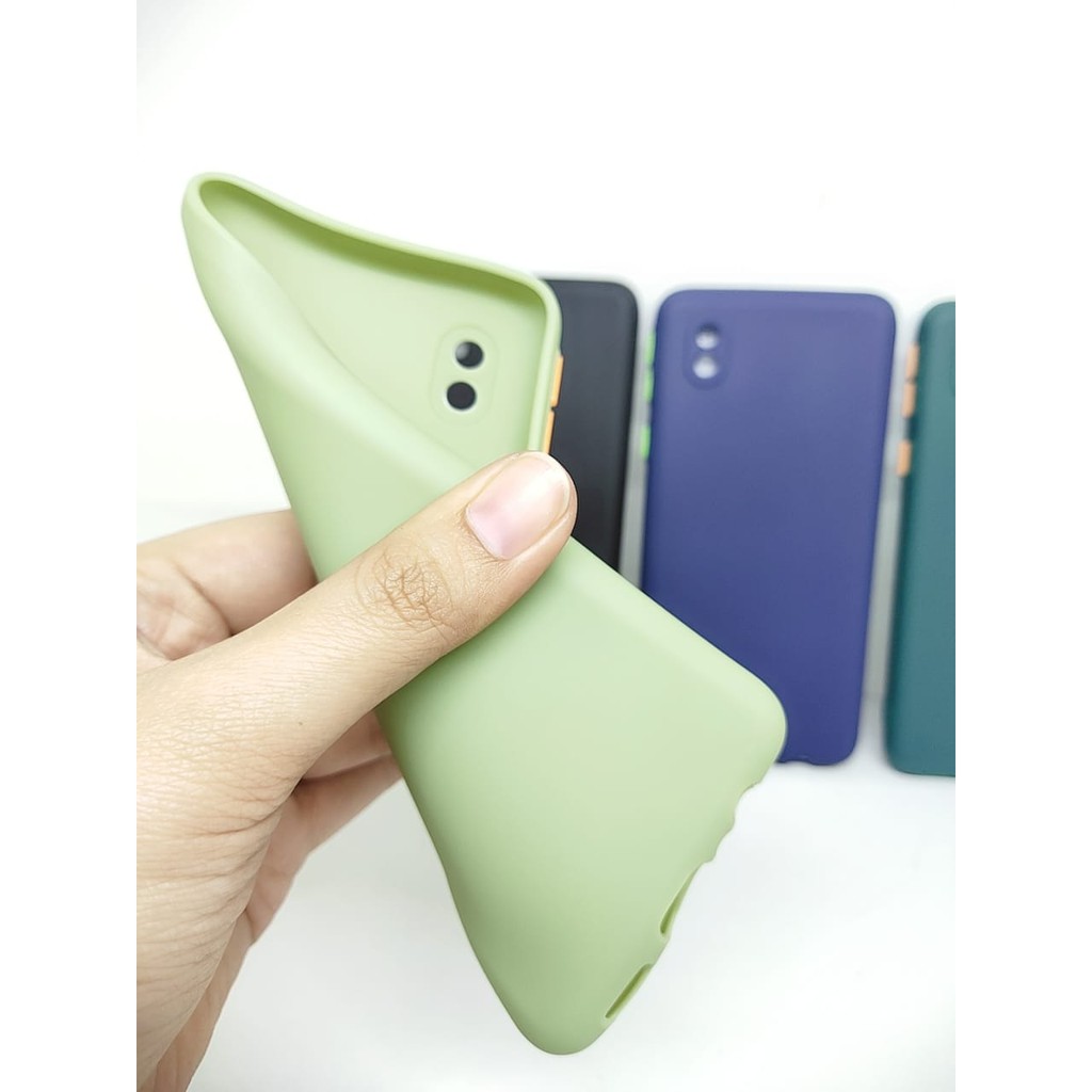 SMPC TPU Samsung A01 Core 5.3 inchi SoftCase Macaron Protection Camera inch SoftCase Macaron Protect