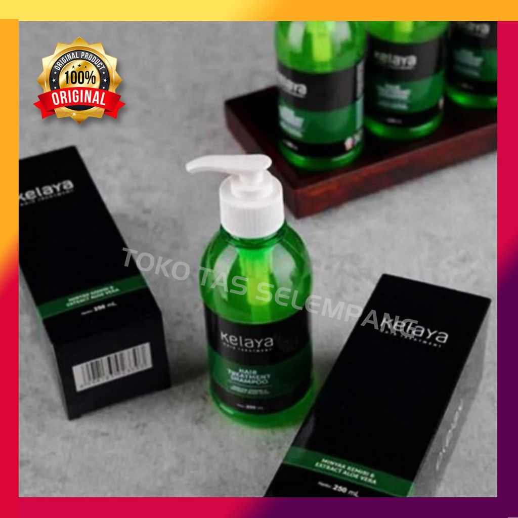KELAYA HAIR TREATMENT SHAMPOO Original BPOM Sampo Alami Mencegah Rambut Bercabang Rontok Kebotakan-7