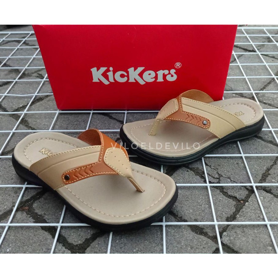 Sandal Anak Laki Laki Kickers Kulit Size 28 - 37 (ANAK KOMBINASI KICKERS)