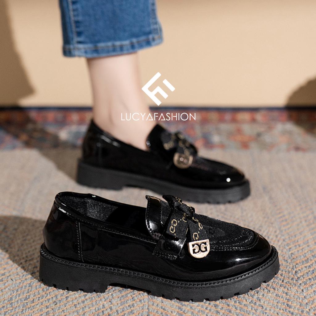 AGI0972 Sepatu Docmart Wanita import kekinian gaya korea model terbaru termurah COD jakarta