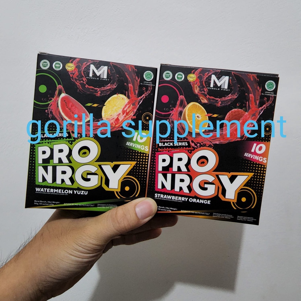 M1 Pro Energy 10 Serving 10 Sachet Muscle First Proenergy Preworkout