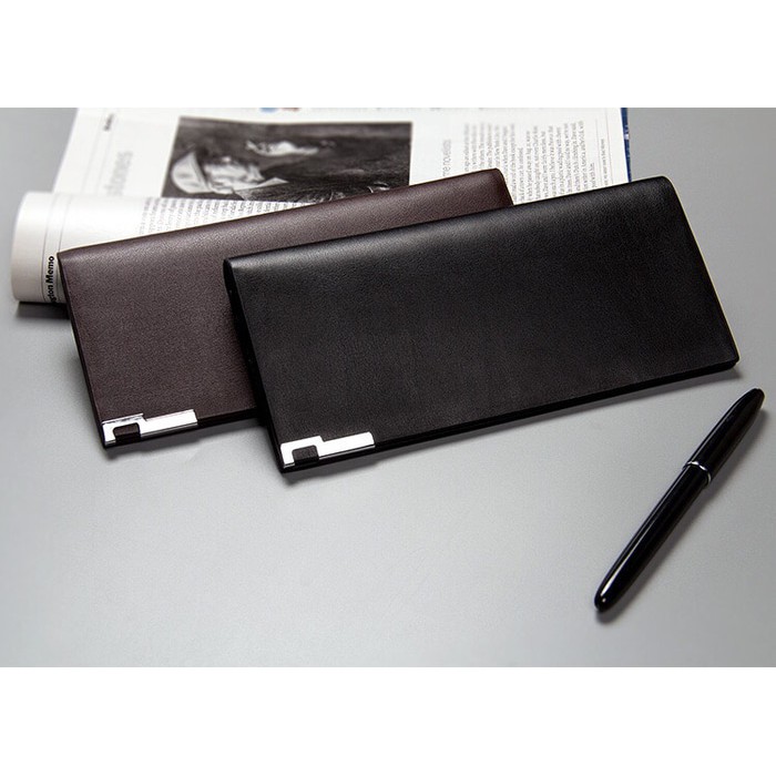 Dompet Panjang Kulit Pria Slim Wallet Baellerry 3029-3