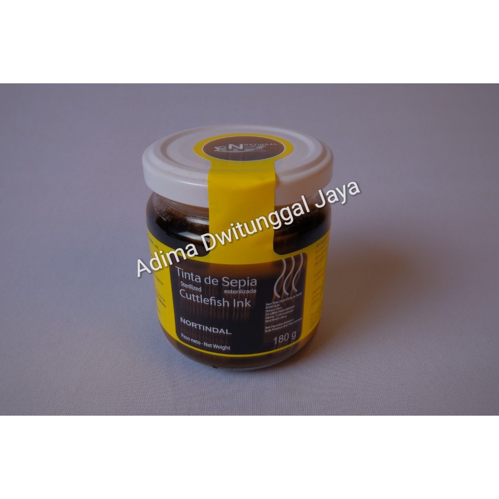 Nortindal Cuttlefish Ink  / Saus Tinta Cumi 180gr