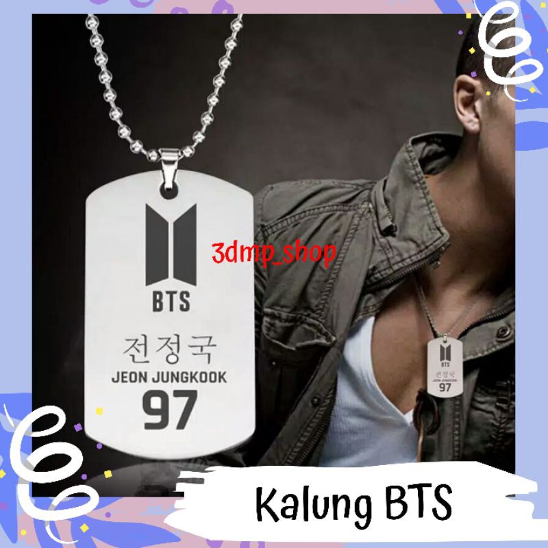 Kalung BTS Taehyung V namjoon rapmonster jhope jin hoseok suga