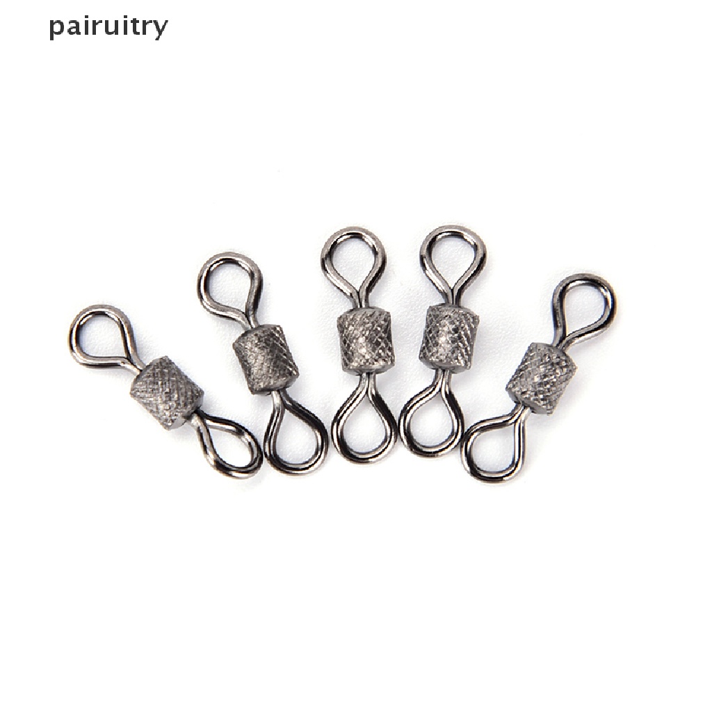 Prt 50pcs knurling swivel Konektor Kail Pancing PRT