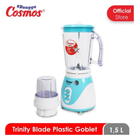 Cosmos Blender Plastik 1.5 Liter 2in1 CB-190 Trinity Blade PROMO