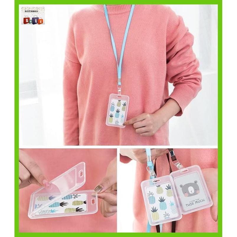 

DOCUMENTO- TP063 GANTUNGAN KARTU AKSES KARTU KERJA TALI KARTU NAMA ID CARD HOLDER - TALI PINK