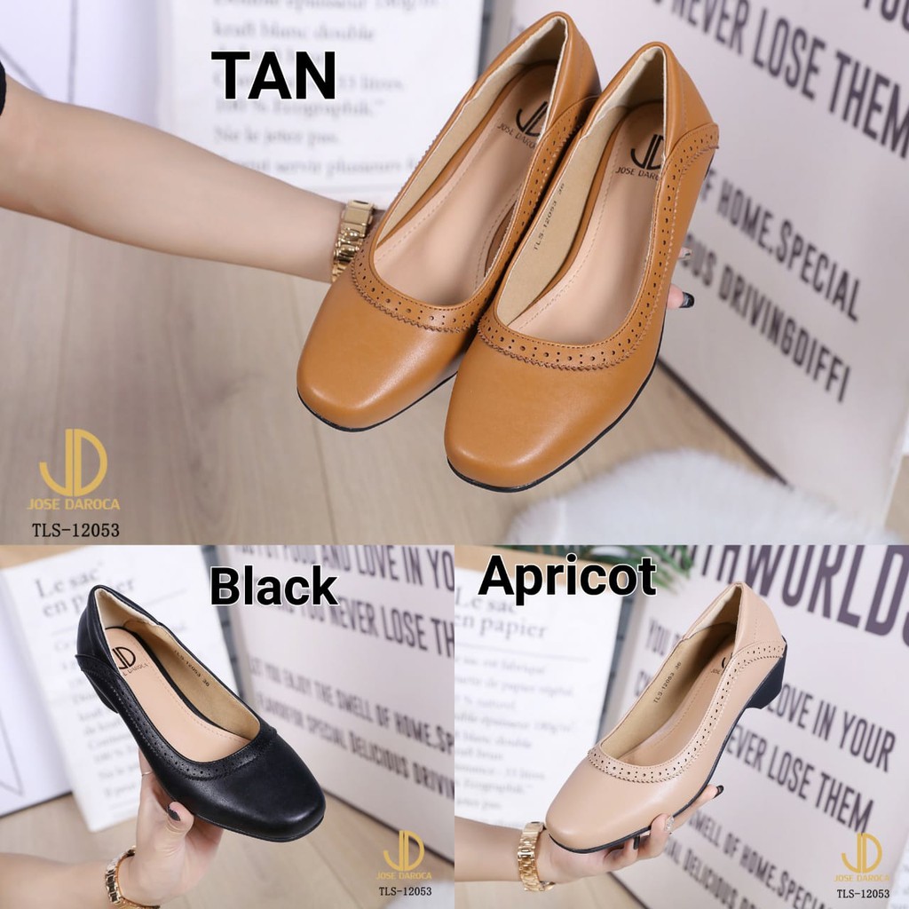 JOSE DAROCA Sepatu Heels Pump Kulit # TLS-12053 # ORIGINAL