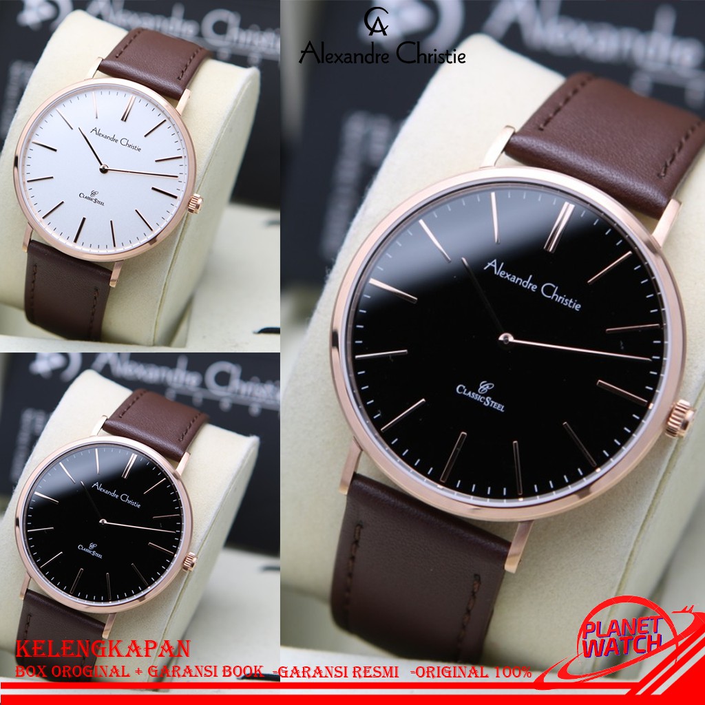 ALEXANDER CHRISTIE PRIA ORIGINAL JAM TANGAN ALEXANDRE CHRISTIE PRIA JAM ALEXANDER CRISTIE AC 8490