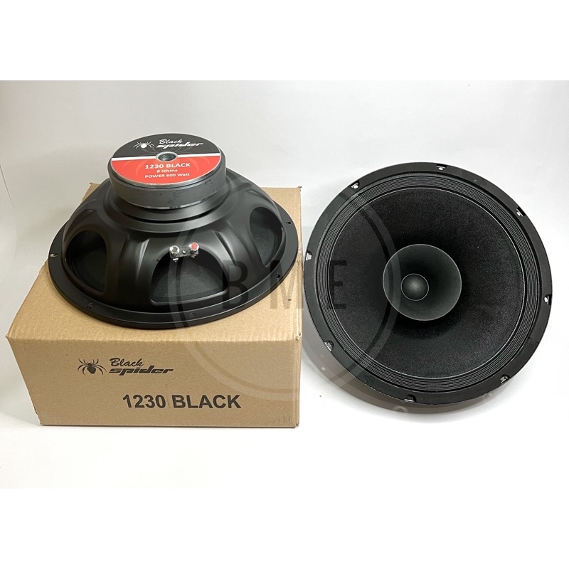 SPEAKER 12 INCH BLACKSPIDER 1230 BLACK/ BLACK SPIDER 1230 BLACK 600 W