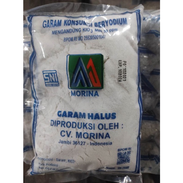

garam morina halus 500 gram