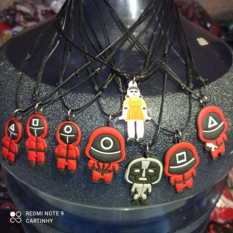 kalung bts bt21 squid game variatif kumpulan karakter lainnya#cartinhy