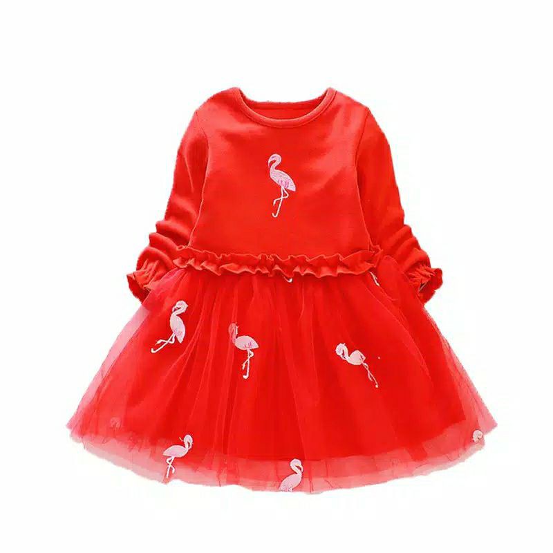 baby dress cantik baju import anak perempuan