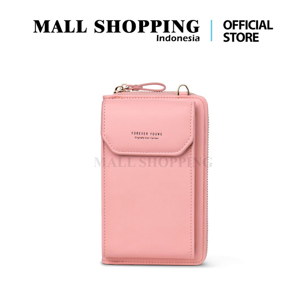 (COD) Tas Selempang Wanita Women's Pocket Dompet Hp Free Tali MALL SHOPPING