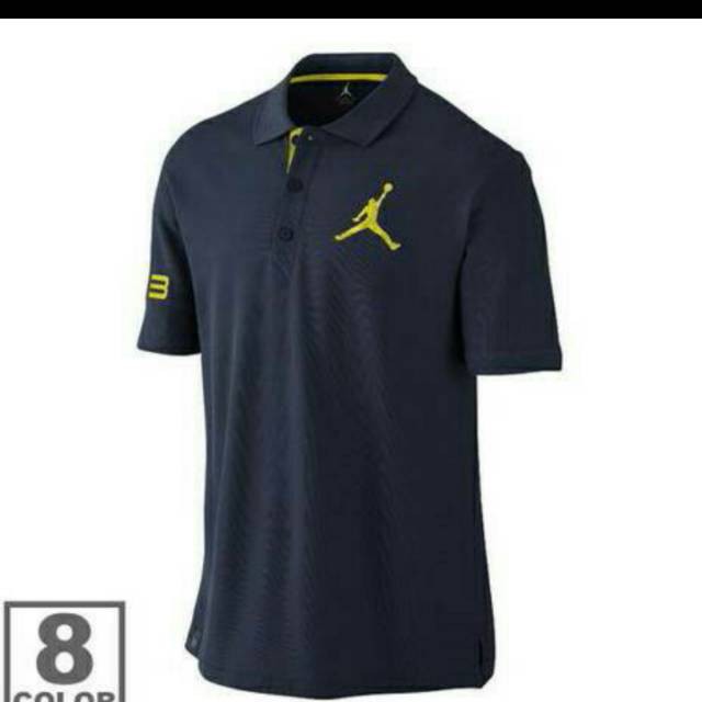 BIG SIZE 3XL 7XL POLO SHIRT BAJU KAOS KERAH JORDAN