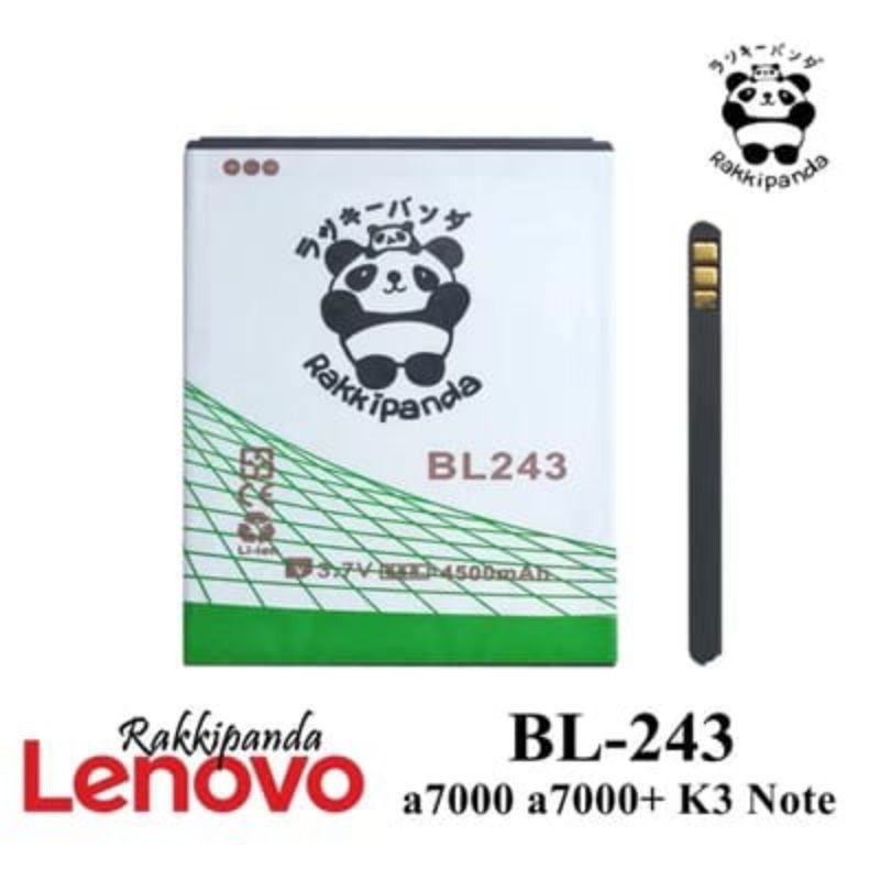 Baterai Lenovo A7000/K3 Note/A7010 Plus/BL243/ Dou