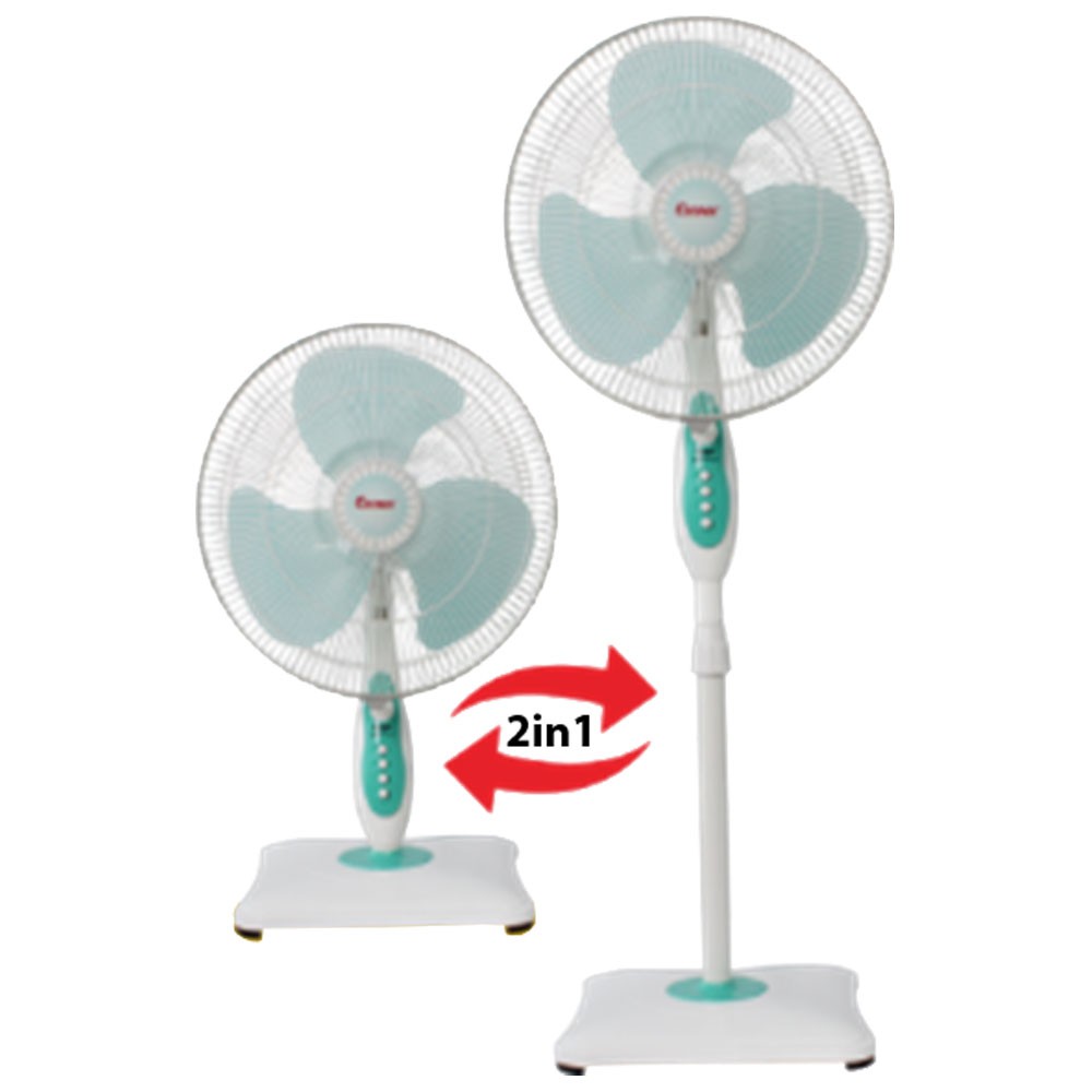 Cosmos Kipas Angin Berdiri Stand Fan 2in1 16 inch - 16 SBI cosmos