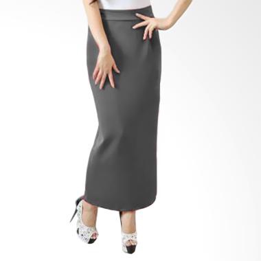 ROK SPAN SCUBA PANJANG - Bawahan Setelan Wanita Remaja Polos Outfit Kantor Kampus Resmi Daily 2021