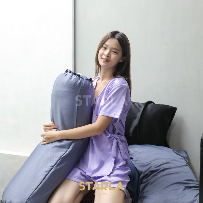 PIYAMA DEWASA MURAH BAJU TIDUR WANITA PAJAMAS SATEN SATIN GROSIR HESTIA STARLA