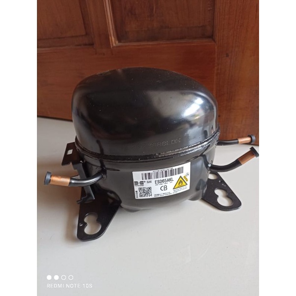 Kompresor Kulkas 2 Pintu 1/6 Pk Original Kulkas Freezer Showcase