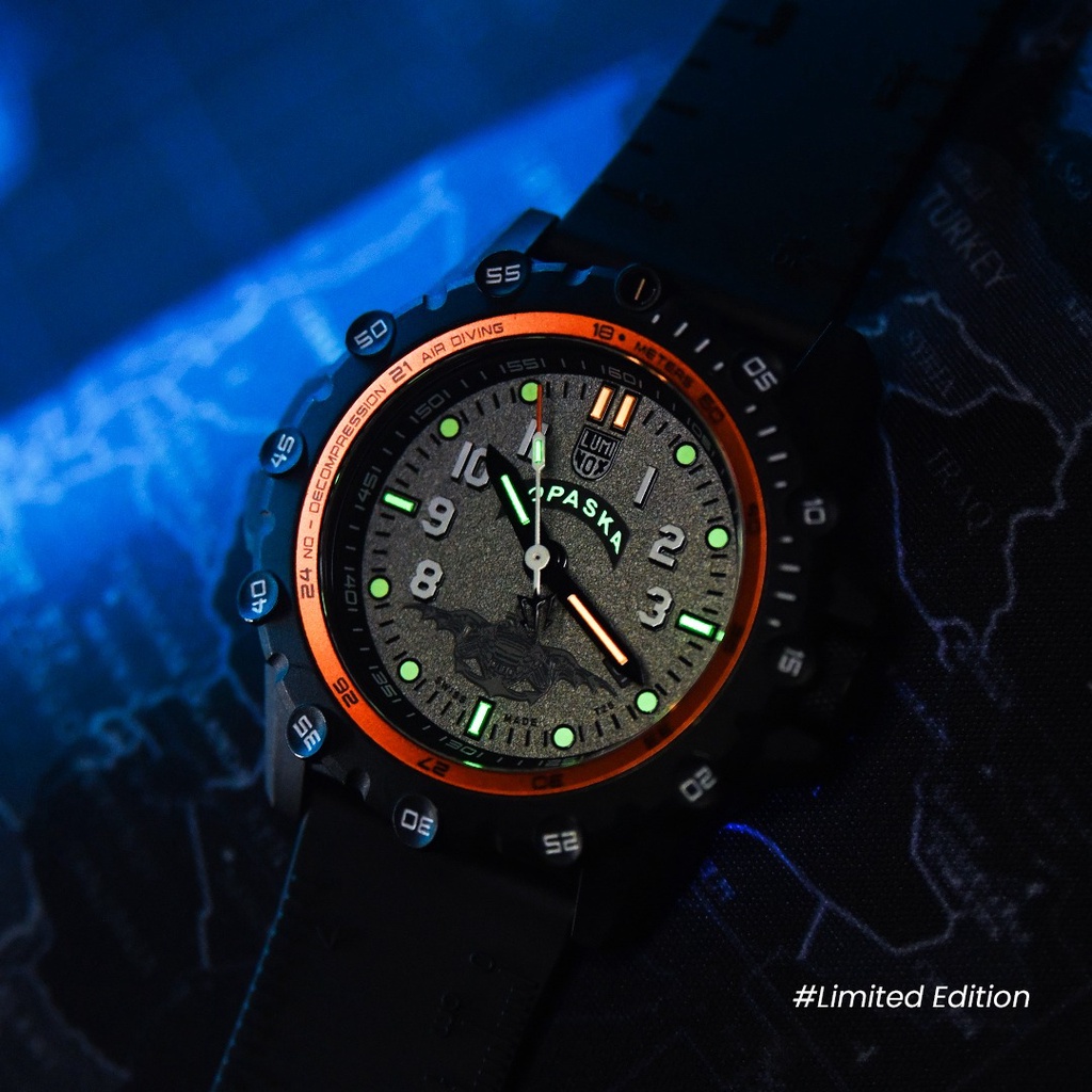 Luminox 3301.KA, Kopaska Limited Edition, 46 mm - Jam Tangan Pria