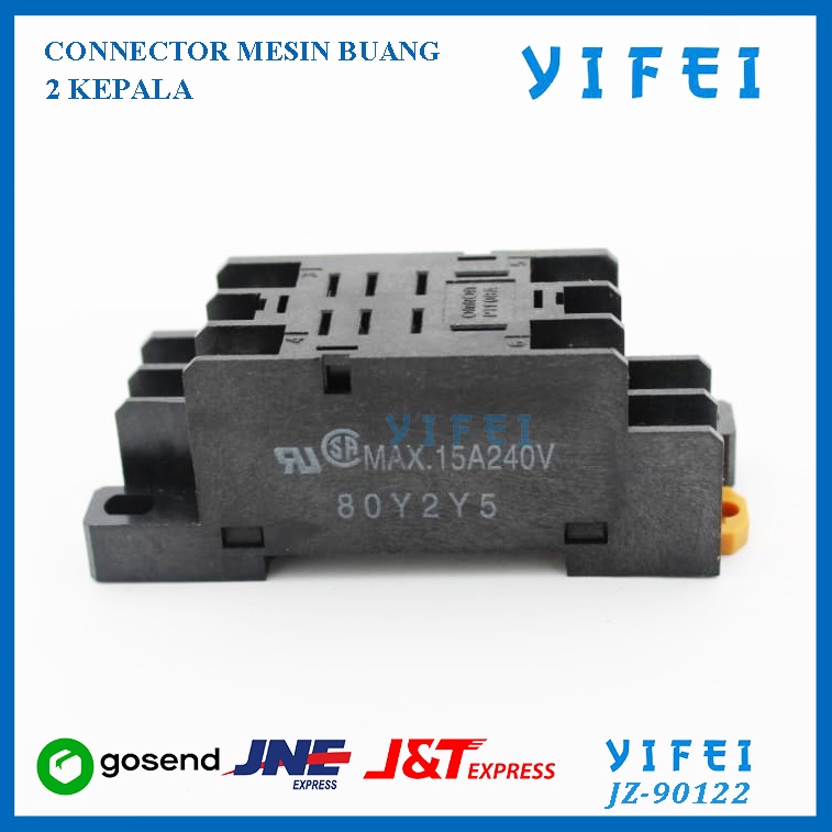 CONNECTOR MESIN BUANG BENANG 2 KEPALA YIFEI-90122