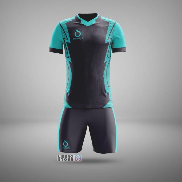 Jersey Futsal Dewasa 1 Set Baju + Celana Baju Olahraga Kaos Futsal Baju Bola Pria | BIK.21Jl22в