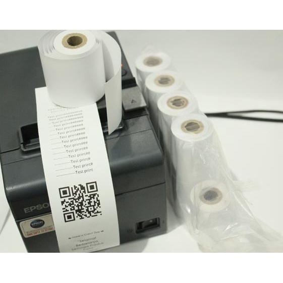 

50 Roll Kertas Struk Thermal 58X40 Paper Roll Cash Register
