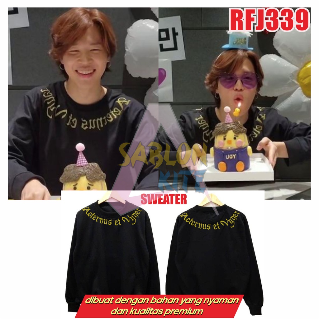 MURAH!!! SWEATER KAOS KPOP JIMIN VYNER RFJ339