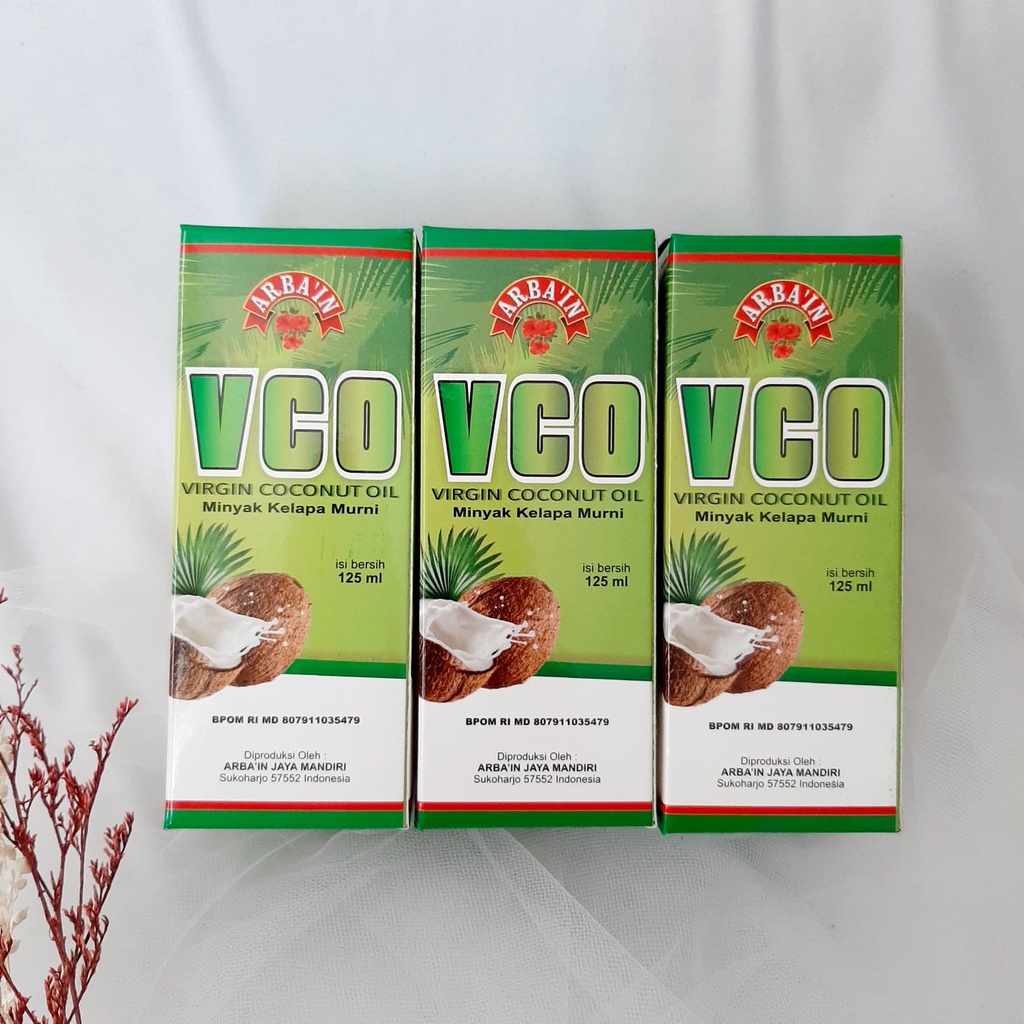 Minyak kelapa Vco Arbain - Minyak kelapa - 125 ml