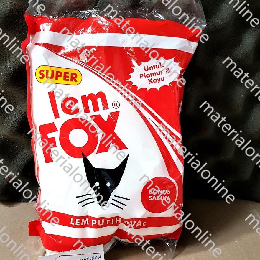 

Terbaru LEM FOX Putih Kayu Kertas Wallpaper Bungkus Merah Super Besar 700 Gr G ...