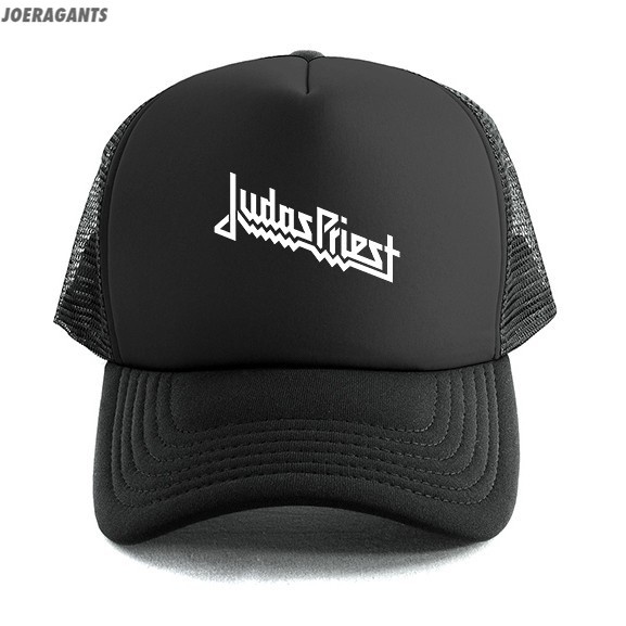 JUDAS PRIEST - TRUCKER HAT / CAP | MUSIC MERCH | TOPI JARING BAND | HARD ROCK | COD | UNISEX joeraga