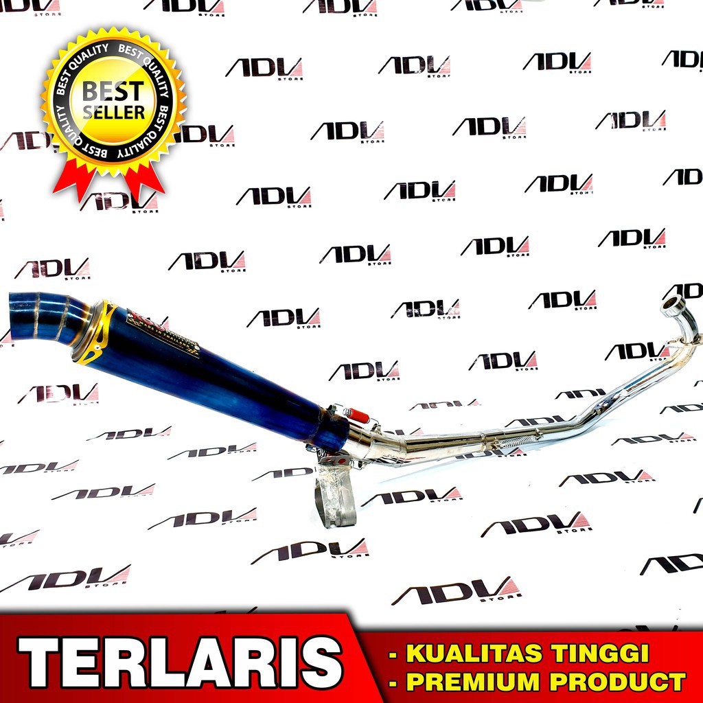 Knalpot kou revo absolut-blade bluemoon variasi original