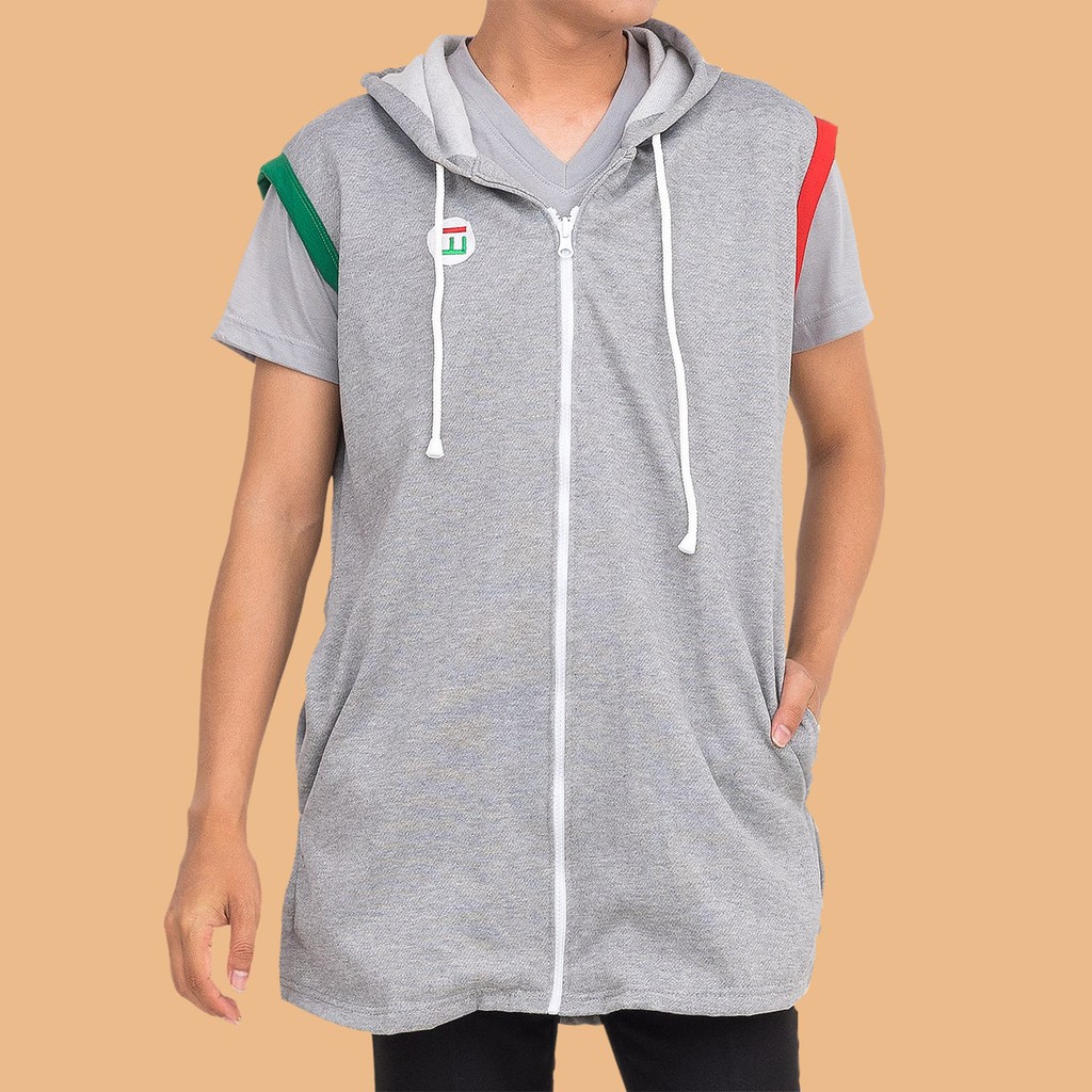 Betterway Rosyad Rompi Sholat / Hoodie Zipper Tanpa Lengan