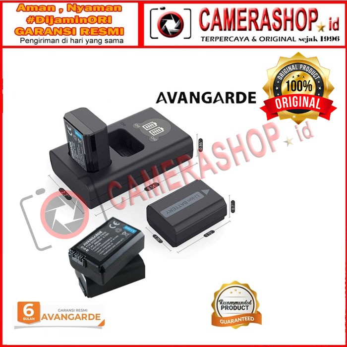 Avangarde Charger Kit Sony FW-50 Battery & Dl-FW-50 / Avangarde Fw50