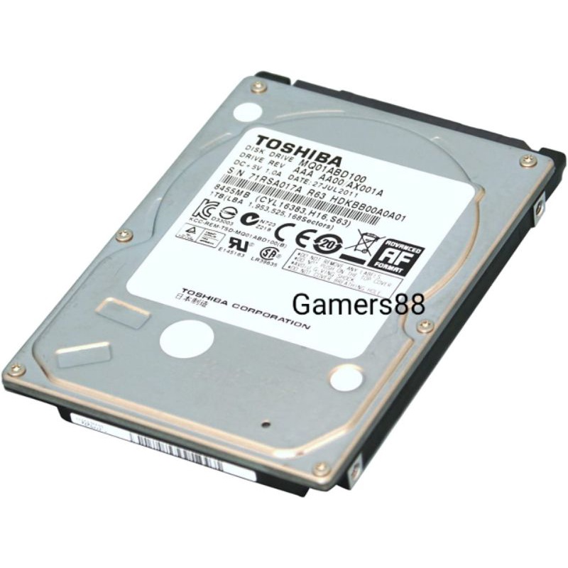 HDD Hardisk 500GB Toshiba Laptop 2.5&quot; Harddisk Slim Hard disk Notebook