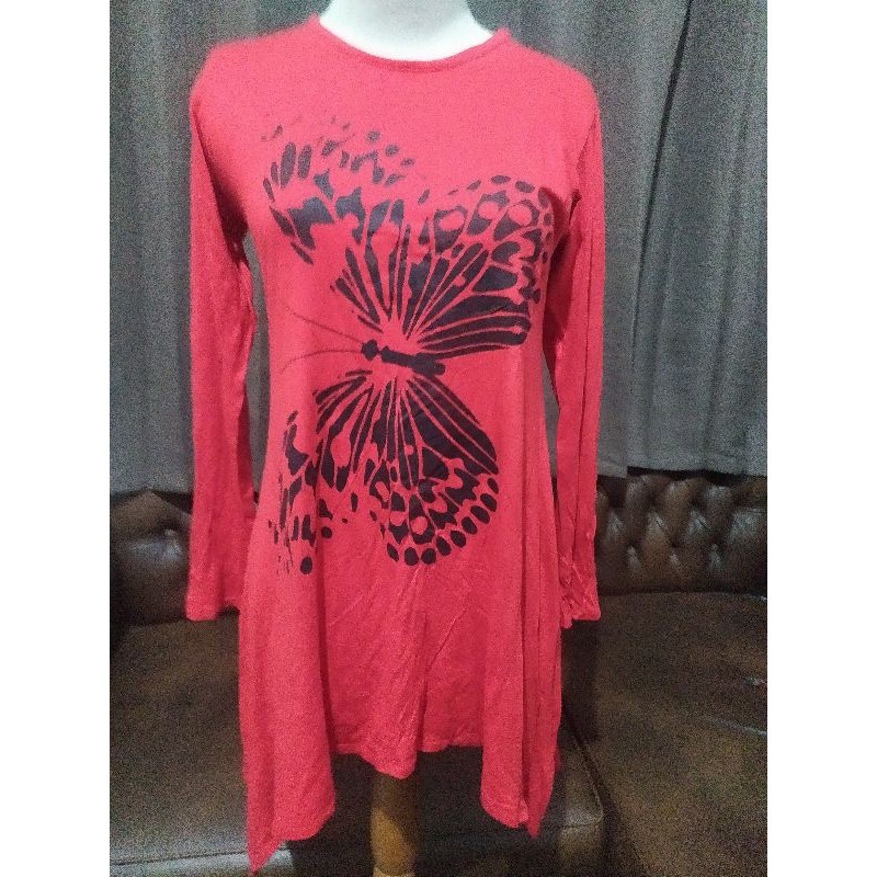 preloved atasan kasmir butterfly