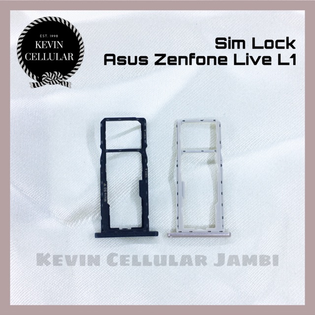 SimLock Asus Zenfone Line L1 Max M1Sim Tray Sim Lock SimTray Slot Kartu Slot Memori Hp Tempat Kartu