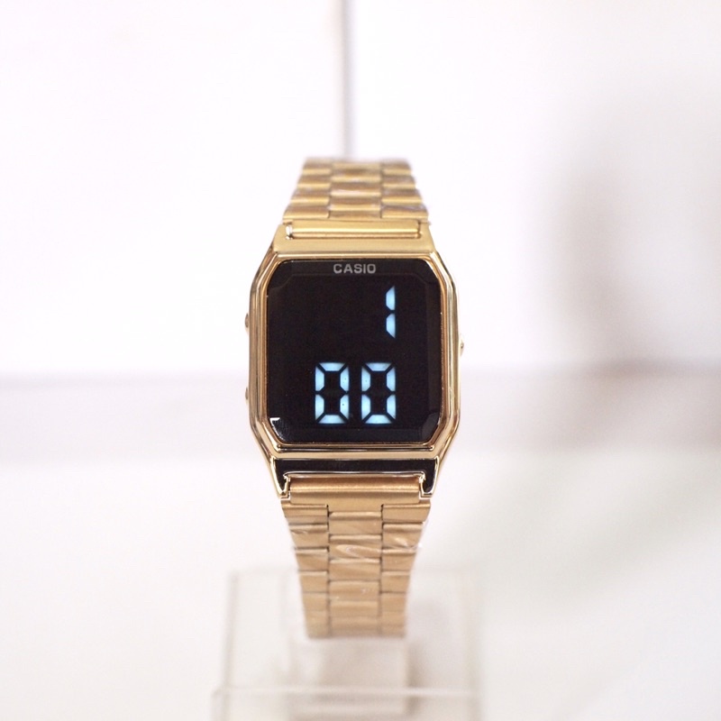 Casio Vintage Touch Watch Vintage Stainless steel Gold