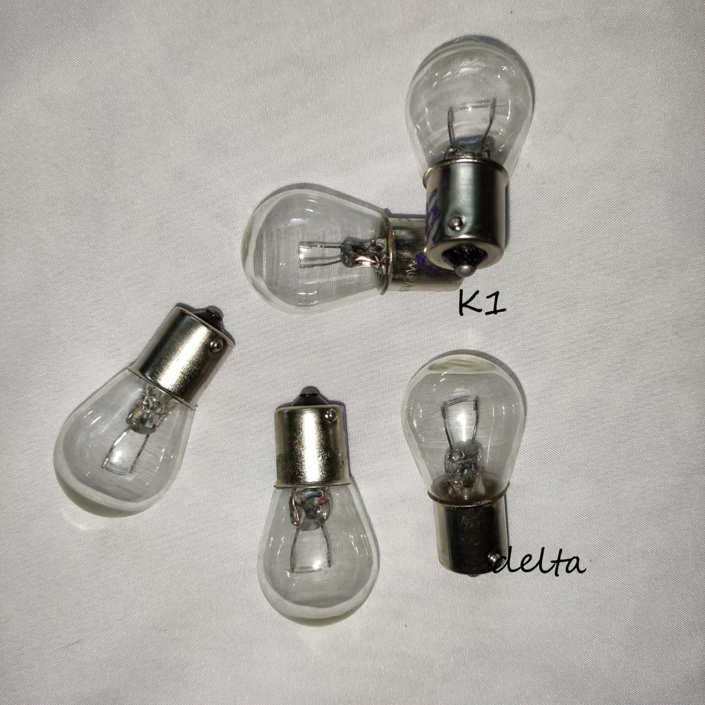 Bohlamp K2 dan K1 besar 12/24volt (10pcs)