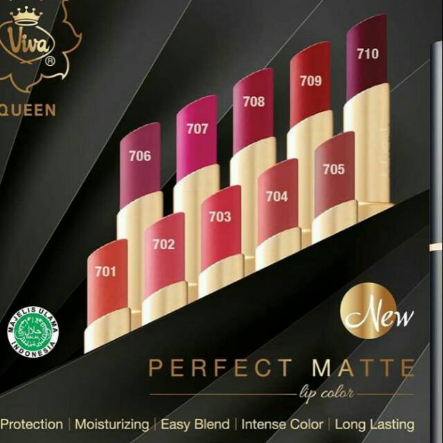 LIPMATTE VIVA / PERFECT MATTE / LIPSTIK