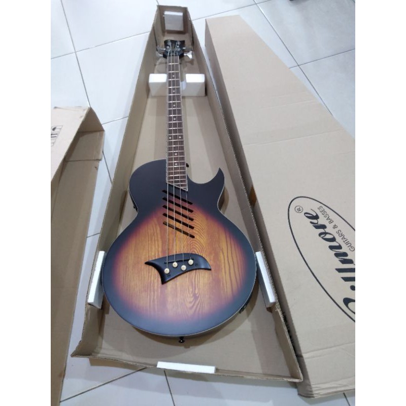 Gitar Bass Akustik Elektrik Gillmore BGA-01 / BGA01 / BGA 01