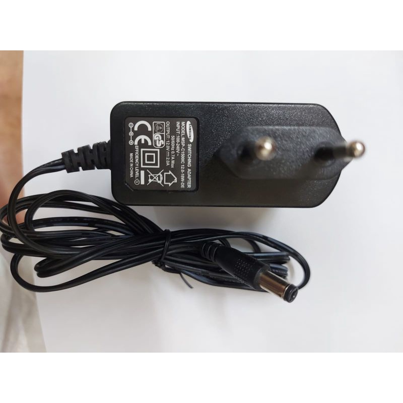 adaptor samsung 12v2a murni switching adapter 12v2a