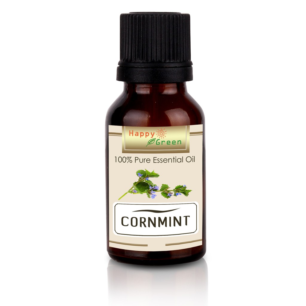 Happy Green Cornmint Essential Oil - Minyak Conrmint Pedas Hangat