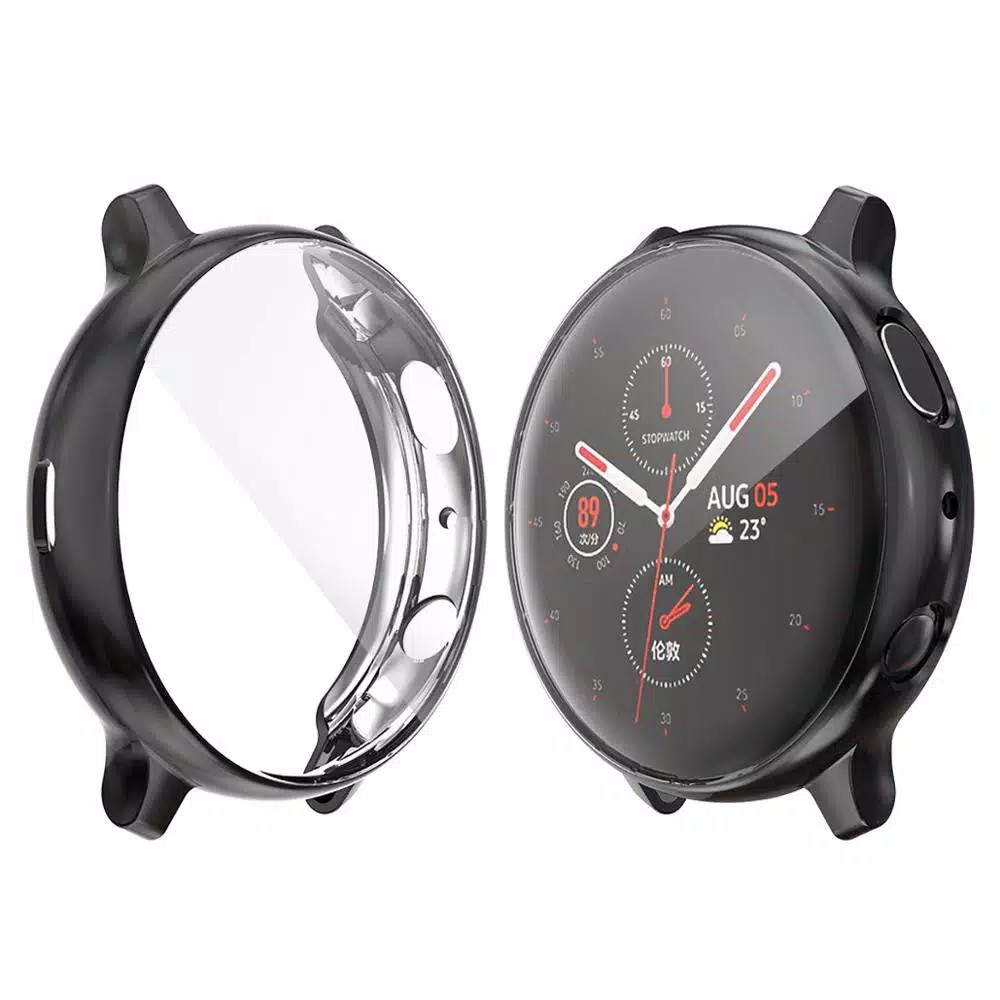 Silicone FULL COVER bumper silikon samsung Galaxy Watch ACTIVE 1 2 40mm 44mm case