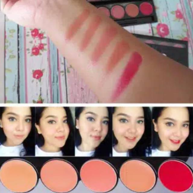 LIPSTIK PALETTE POP ROCK PEACH MAKEOVER