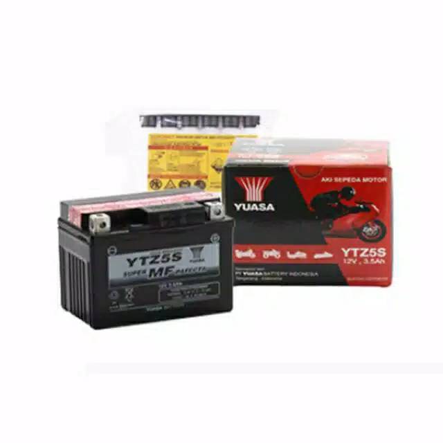 AKI KERING MF YTZ5S YUASA ASLI ORIGINAL BEAT SCOOPY MIO SPIN REVO VIXION SUPRA 125 KARISMA BLADE